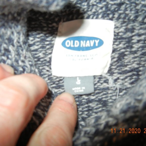 Vintage Casual Work Church  Sweater sz LG (msw11) - Picture 2 of 16